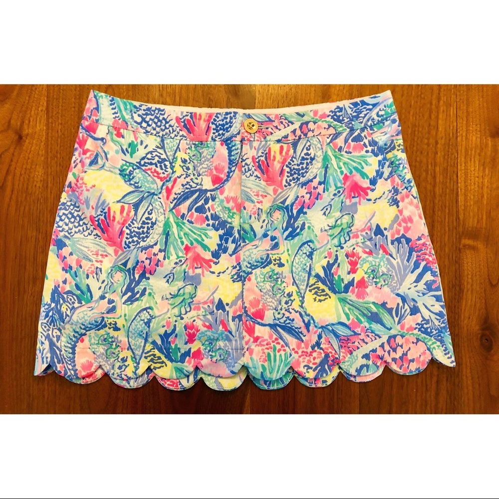 Lilly Pulitzer Mermaids Cove Skort